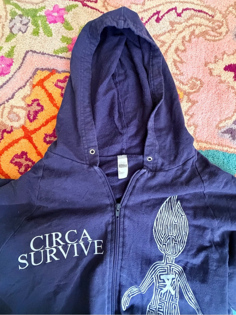 Circa Survive Zip Hoodie S - Picture 3 of 6